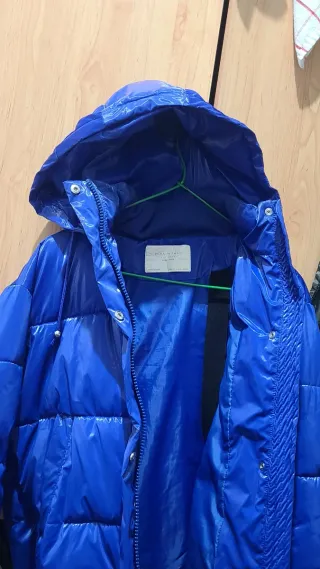 Chaqueta Zara Azul Talla S-M