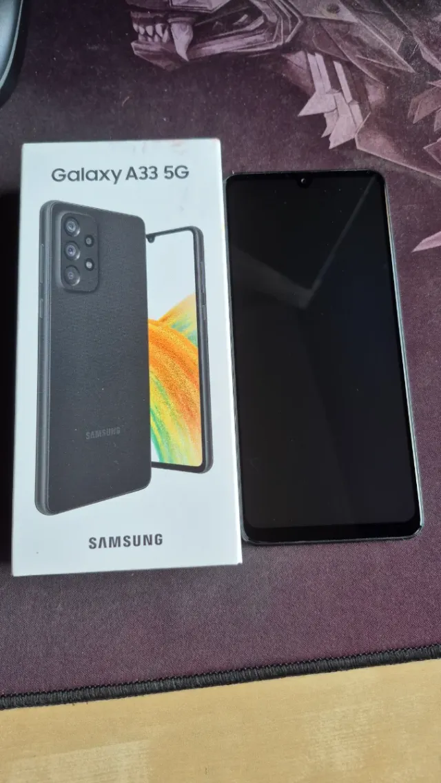 Samsung Galaxy A33 5G 128GB Negro + funda+cristal