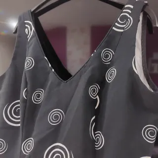 Vestido Sevillanas Negro con Volantes