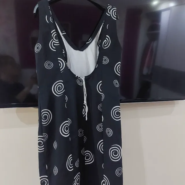Vestido Sevillanas Negro con Volantes