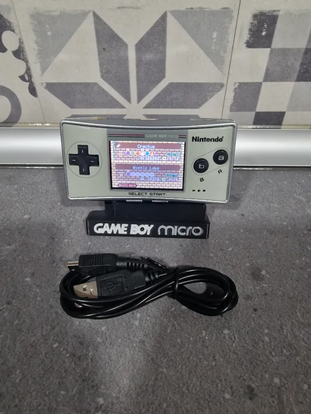 Nintendo Game Boy Micro Plata/Blanco