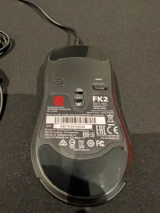Ratón Gaming BenQ Zowie FK2 Negro