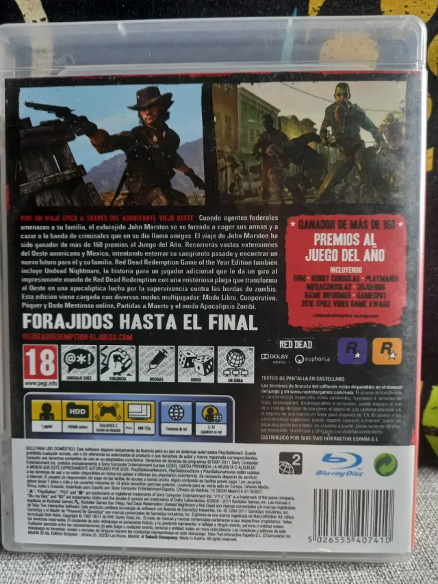 Red Dead Redemption GOTY PS3