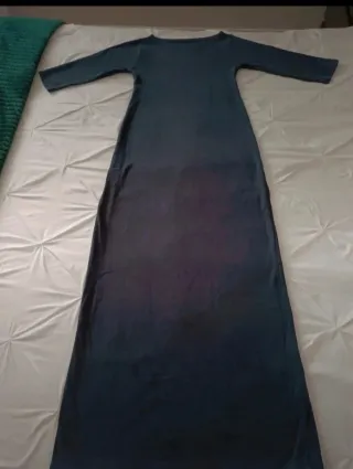 Vestido largo algodón 100% vintage