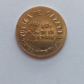 Monedas Ayuntamiento Puebla de Cazalla 25 cts y 10