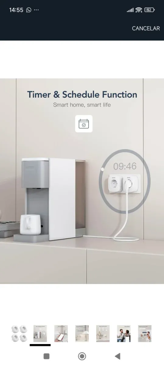 4 Enchufes Inteligentes GNCC SP11