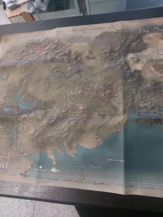 Mapa jogo Torment Tides of Numenera