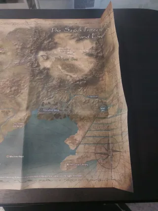 Mapa jogo Torment Tides of Numenera
