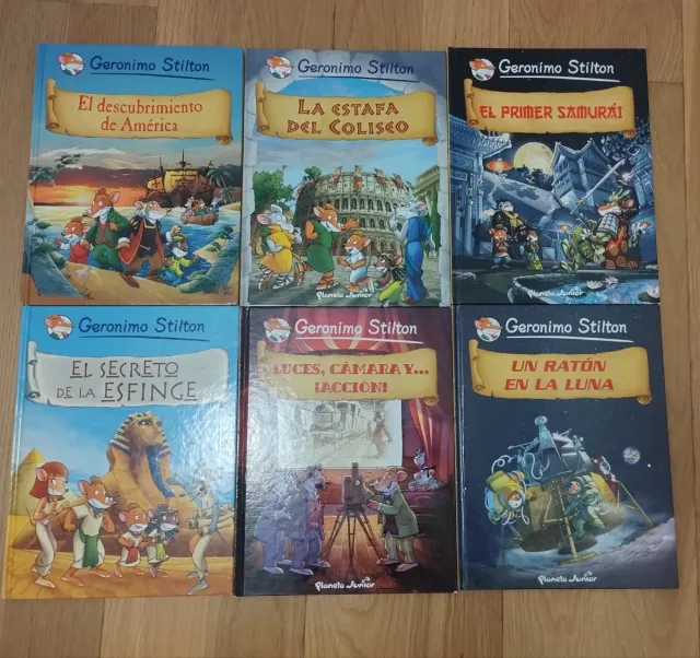 Libros variados de Gerónimo Stilton .