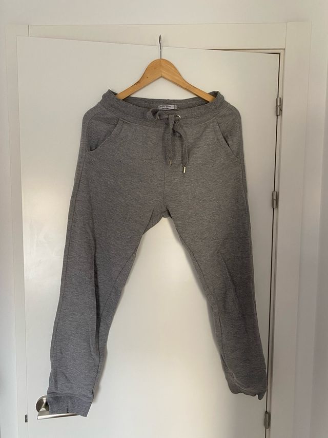 Pantalones de chándal grises
