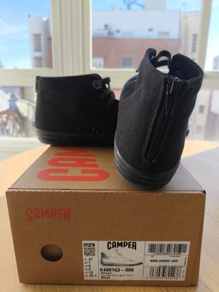 Botas Camper Hoops Negras Talla 41