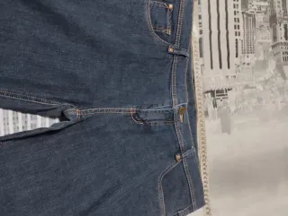 Pantalón vaquero mujer azul,con licra, medidas en