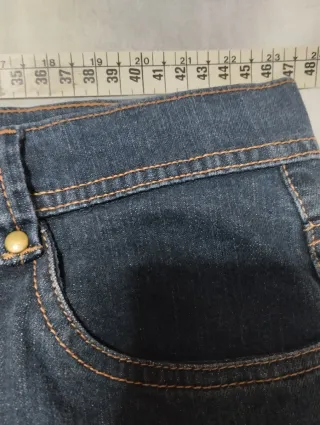 Pantalón vaquero mujer azul,con licra, medidas en