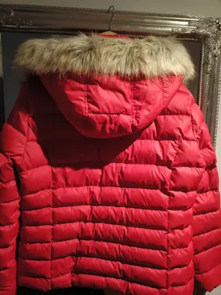 Abrigo Tommy Hilfiger Rojo Talla L -Xl