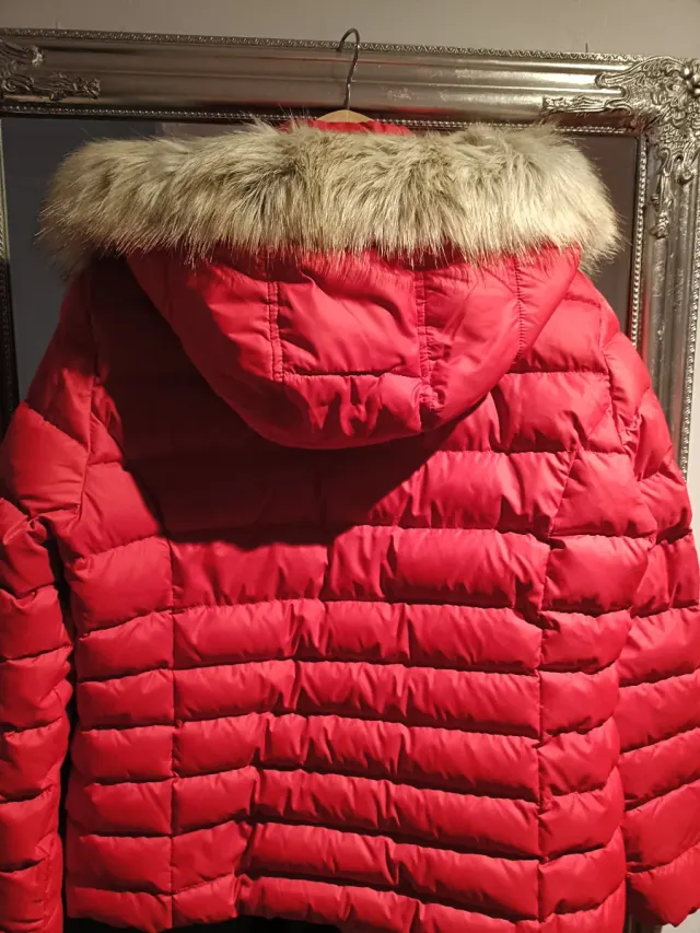 Abrigo Tommy Hilfiger Rojo Talla L -Xl