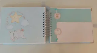 Álbum fotos bebe niño scrapbooking