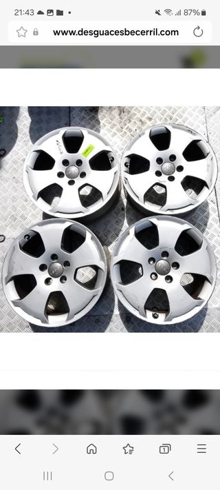 Llantas Audi R17 5x112