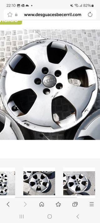 Llantas Audi R17 5x112