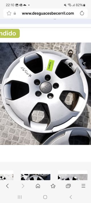 Llantas Audi R17 5x112