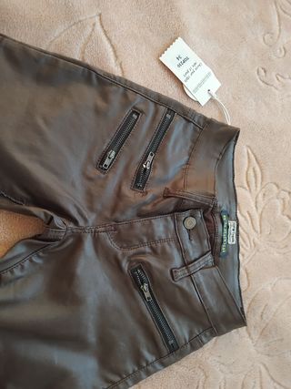 Pantalon de cuero