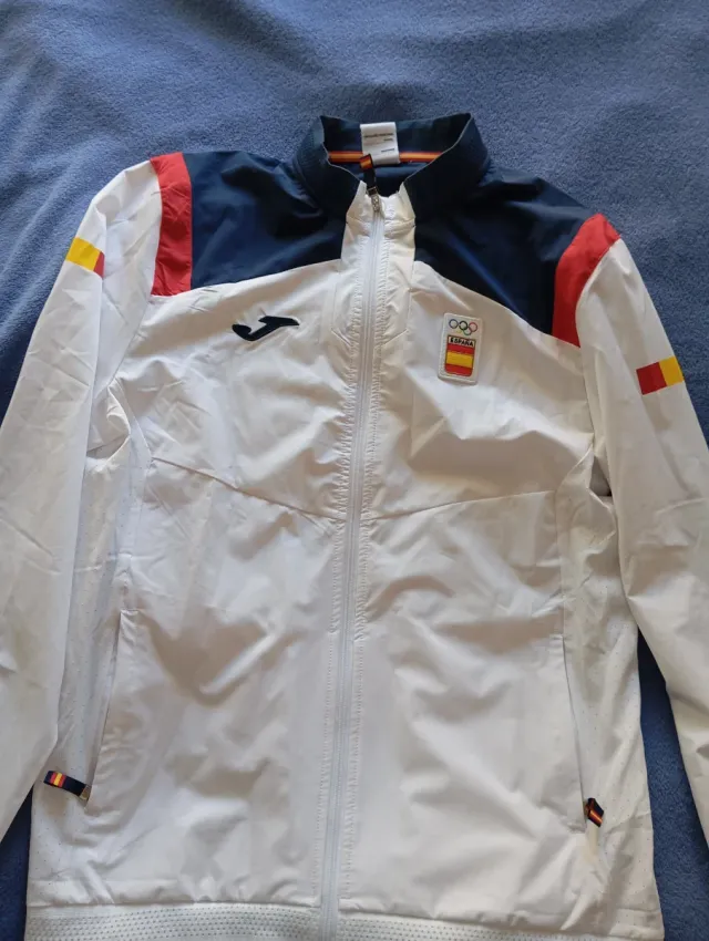 Chándal Joma Hombre Azul Blanco Talla XL