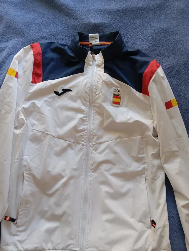 Chándal Joma Hombre Azul Blanco Talla XL