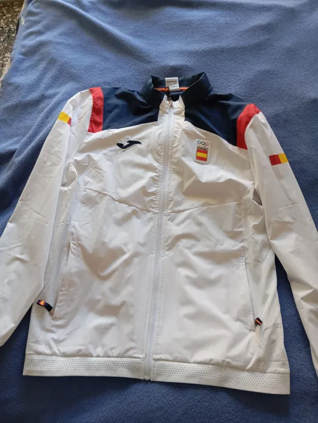 Chándal Joma Hombre Azul Blanco Talla XL