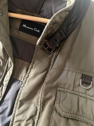 Cazadora Massimo Dutti verde hombre