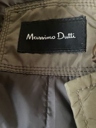 Cazadora Massimo Dutti verde hombre