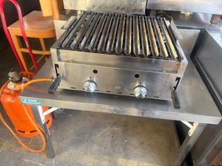 Barbacoa Piedra Volcánica Gas