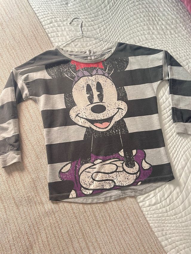 Sudadera Minnie Mouse Rayas