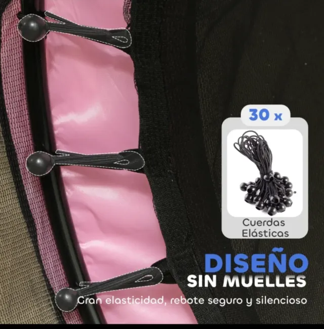 Cama elástica infantil interior/exterior