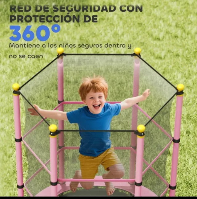 Cama elástica infantil interior/exterior