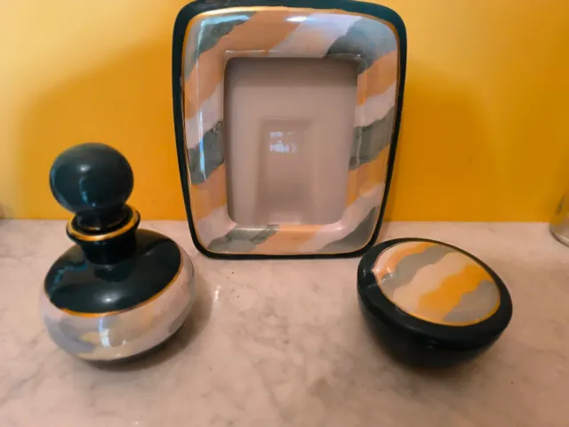 Juego de cerámica decorativo