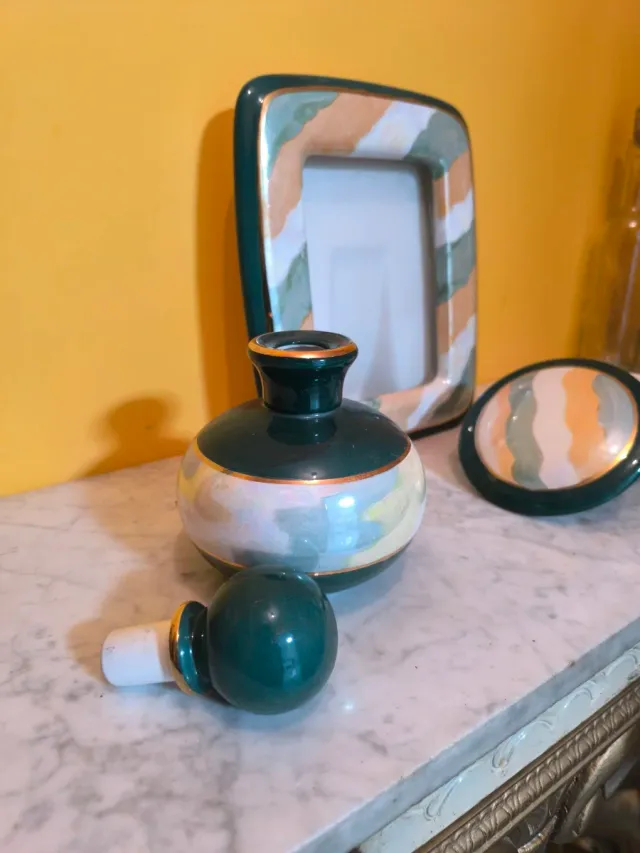 Juego de cerámica decorativo