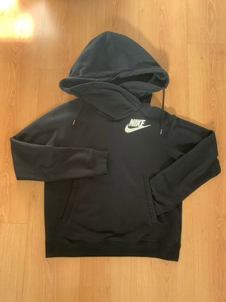 Sudadera Negra con capucha Nike