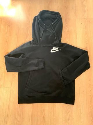 Sudadera Negra con capucha Nike