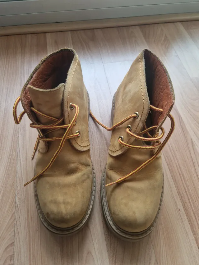 Botines Panama Jack Marrones/Amarillos