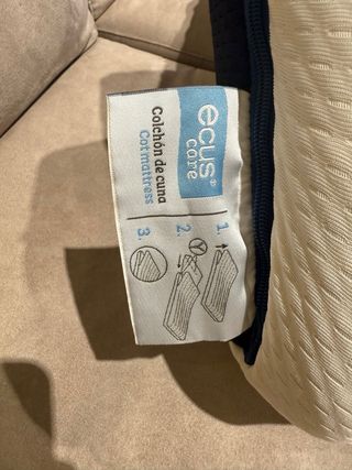 Colchón cuna ECUS Kids