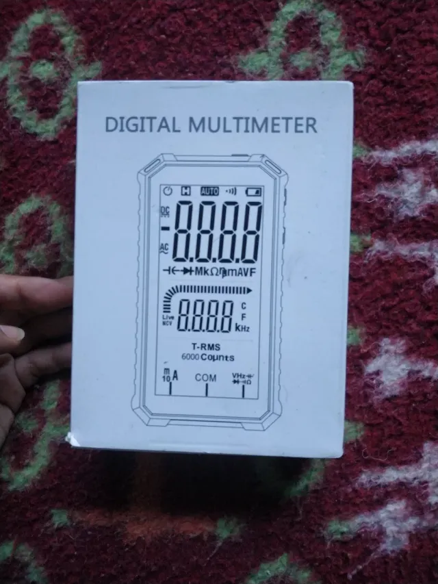 Multímetro Digital T-RMS 6000 Conta