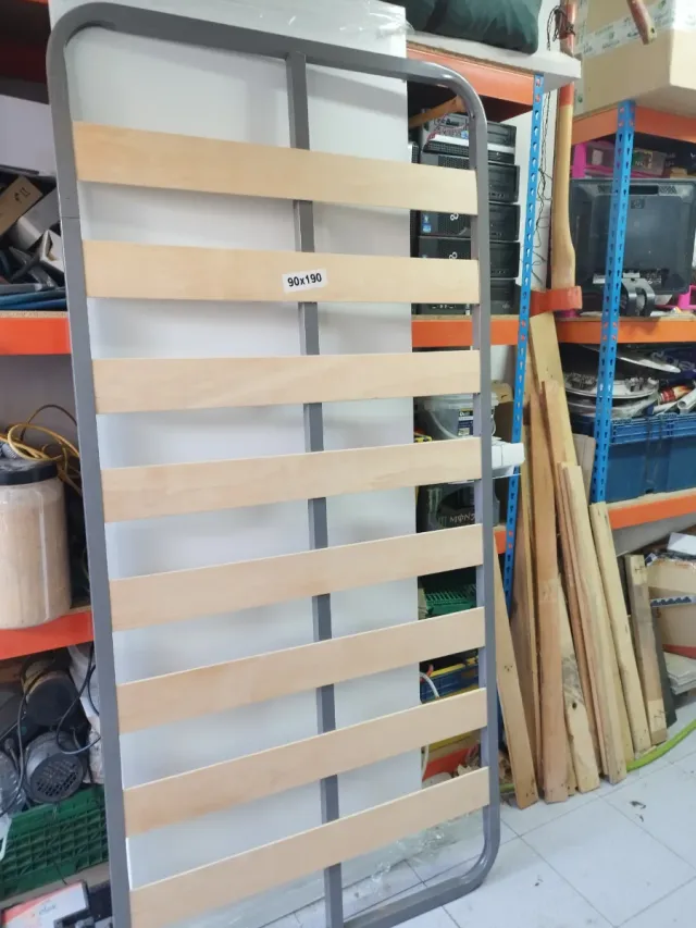 Somier 90x190 Metal y Madera