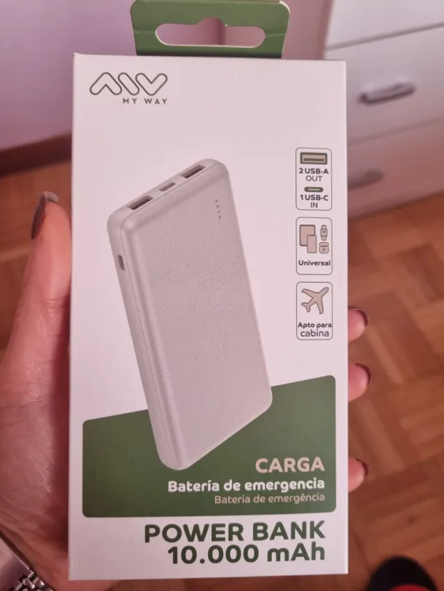 Power Bank My Way 10.000 mAh sin estrenar
