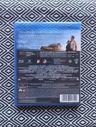 Interstellar bluray y bluray de extras Iconic edit