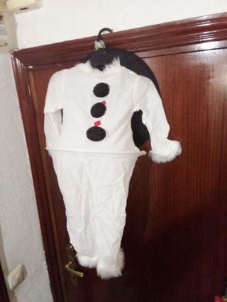 Disfraz Muñeco Nieve Infantil