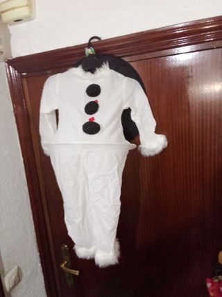 Disfraz Muñeco Nieve Infantil
