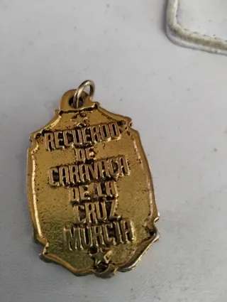 Antigua Medalla Cruz Caravaca
