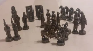 Ajedrez bronce. Semana Santa Andalucia