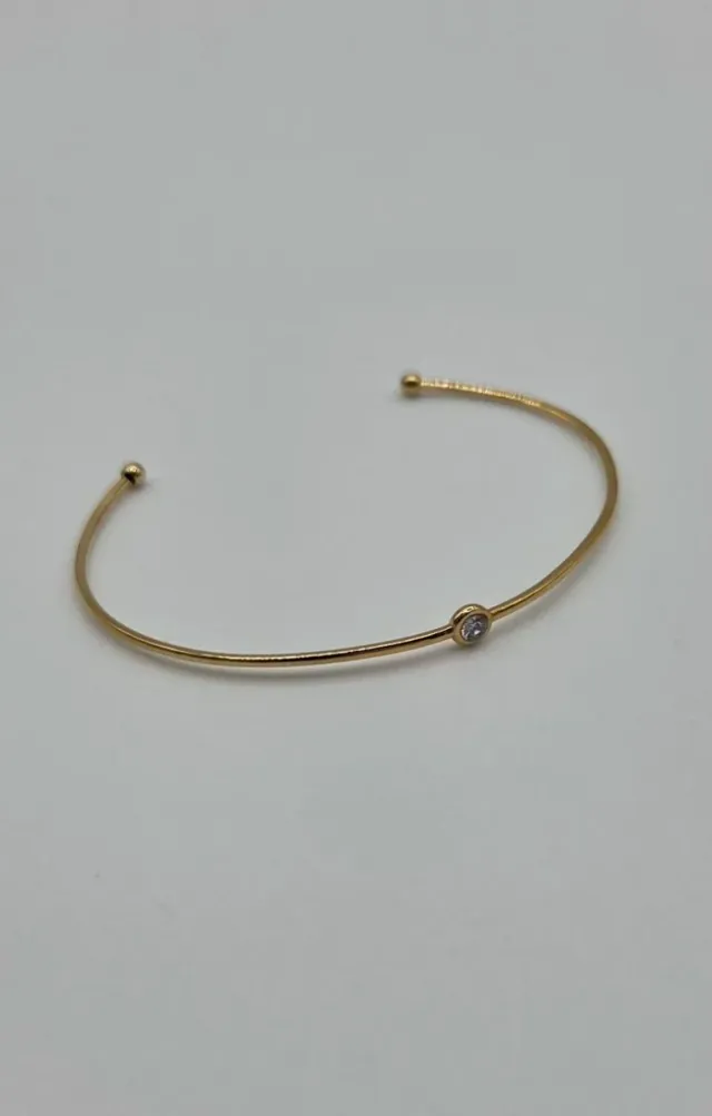 Pulsera Acero Quirúrgico con Circonita