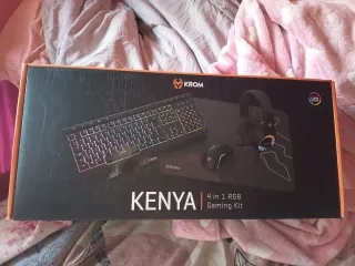 Pack Tastiera Krom Kenya 4 in 1 RGB Gaming