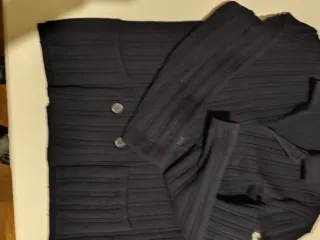 Cardigan Ted Lapidus Lana Vergine Blu